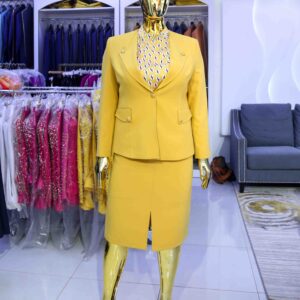 Three Piece Skirt Suit